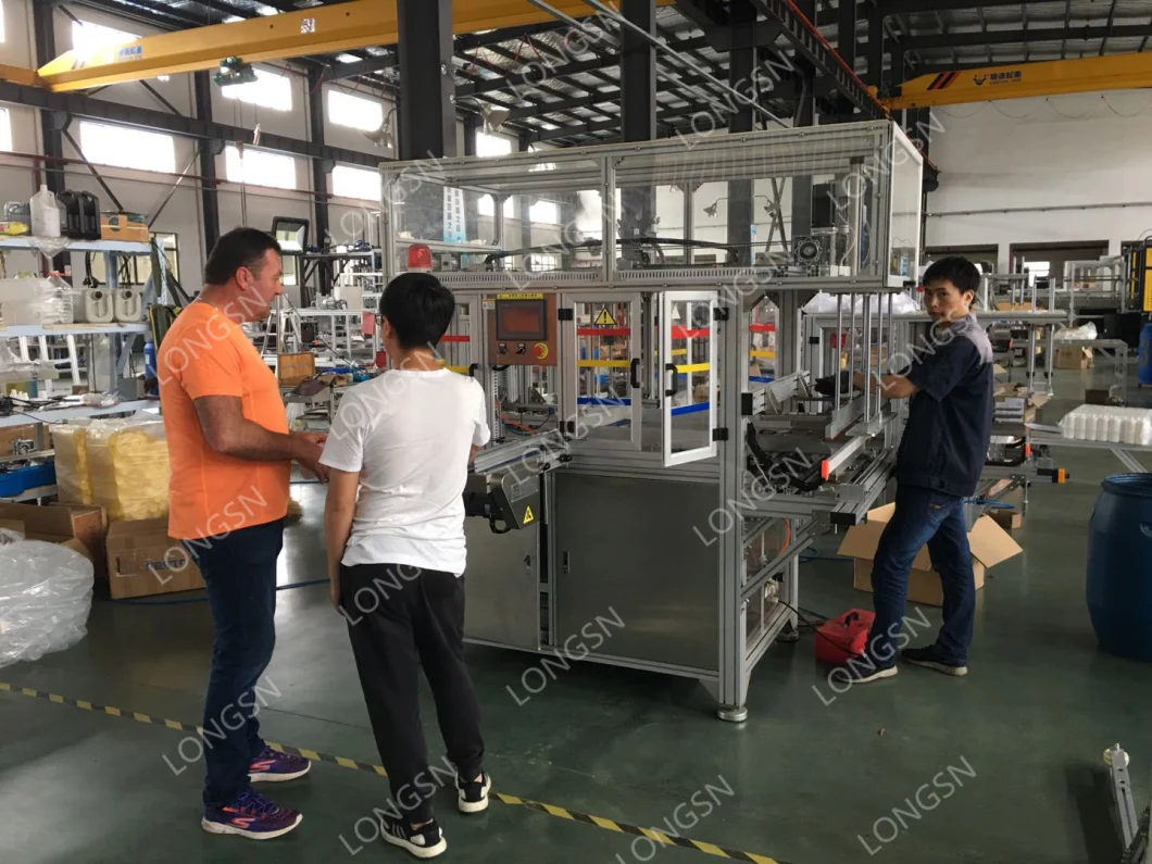 Big Adjustable Range Empty Bottle Bag Packing Machine Drinking Water Bottle Packaging Machines