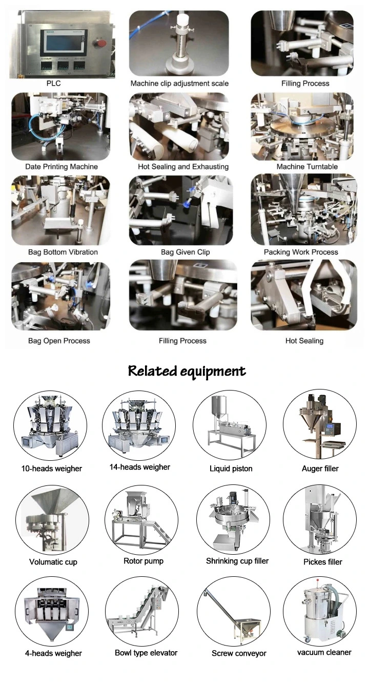 Liquid Fruit Juice Edible Oil Tomato Sauce Stand up Bag Spout Pouch Filling Sealing Packing Machine