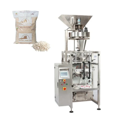 Sacco di sale da 500 g, prezzo del detersivo, sacchetto con tappo a vite, pesatrice multitesta stand up, confezionatrice automatica per sigillatura di semi lineari quad